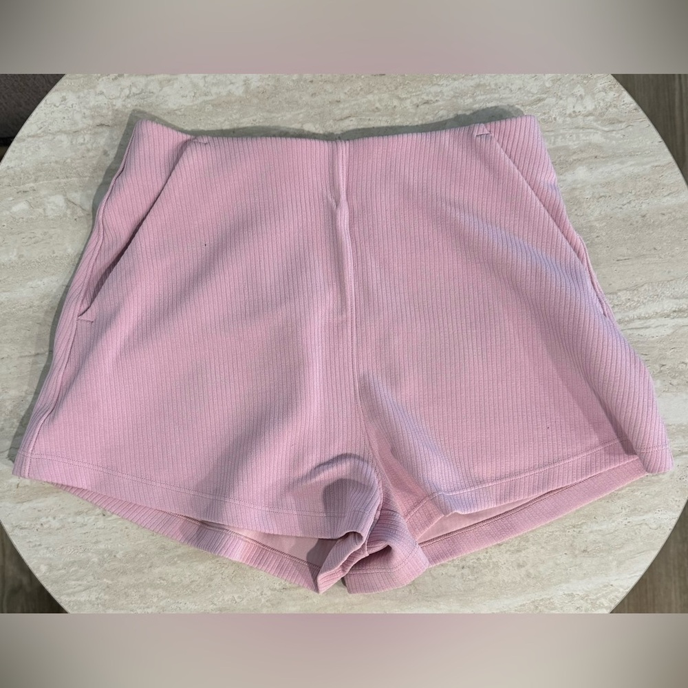 Lululemon Ribbed Softstreme High Rise Shorts